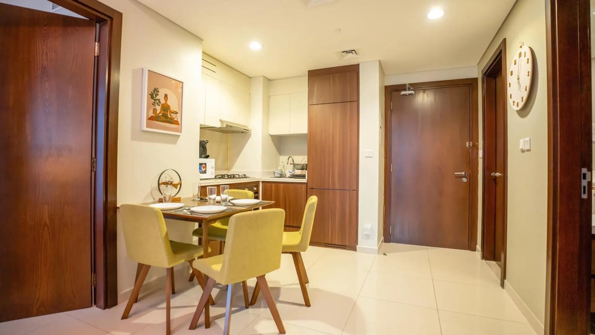 Cozy Retreat With Burj Views By Bnbeyond Dubai Apartment