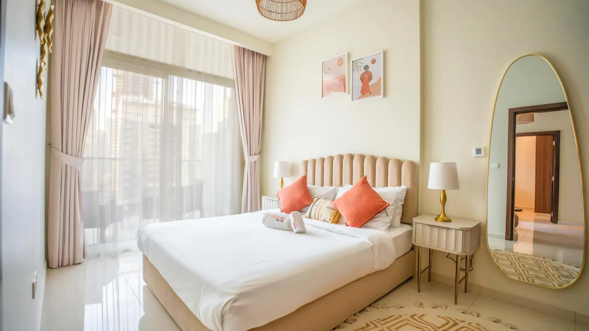 Cozy Retreat With Burj Views By Bnbeyond Dubai Apartment